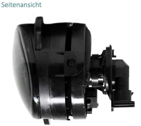 Upgrade Design Nebelscheinwerfer für VW T5 03-09 / Crafter 06-16 / Polo 9N3 05-09  schwarz/rauch