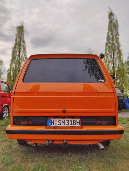 Upgrade Design Rückleuchten für VW T3 79-92 schwarz/rauch