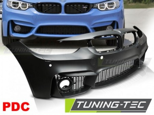 Upgrade Design Frontstoßstange für BMW 3er F30/F31 11-18 inkl. Zubehör schwarz