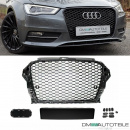 Wabendesign Kühlergrill Wabengrill Glanz passend für Audi A3 8V 12-16 auch RS3